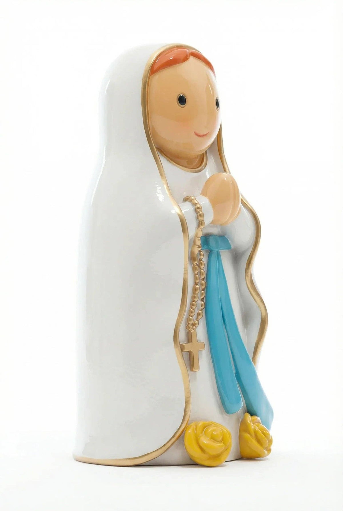 Our Lady of Lourdes Miniature Saint Statue
