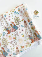 Our Lady of Fatima Velveteen Blanket