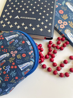 Our Lady of Lourdes Neoprene Rosary Pouch