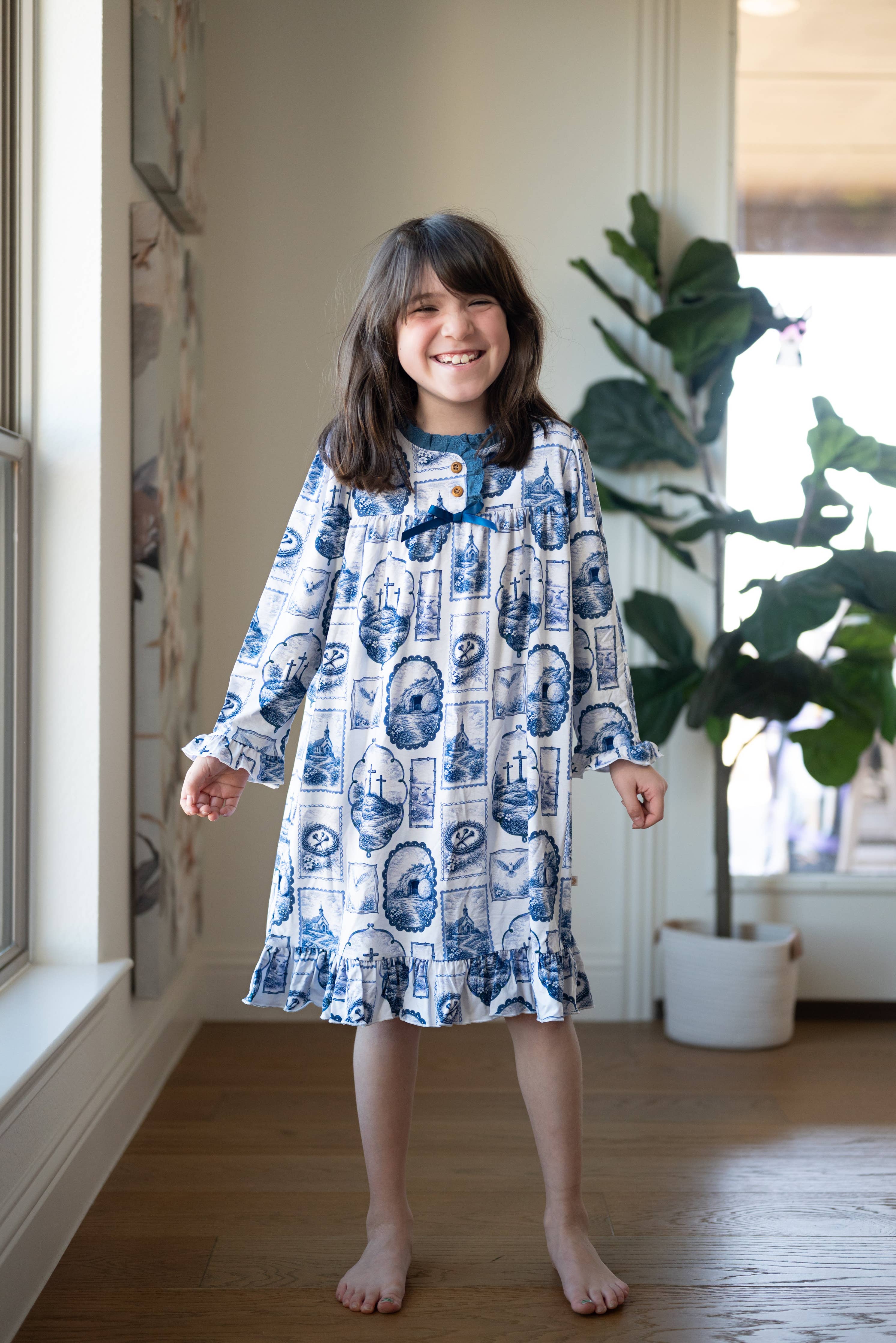 Cross & Crown Morning Gown
