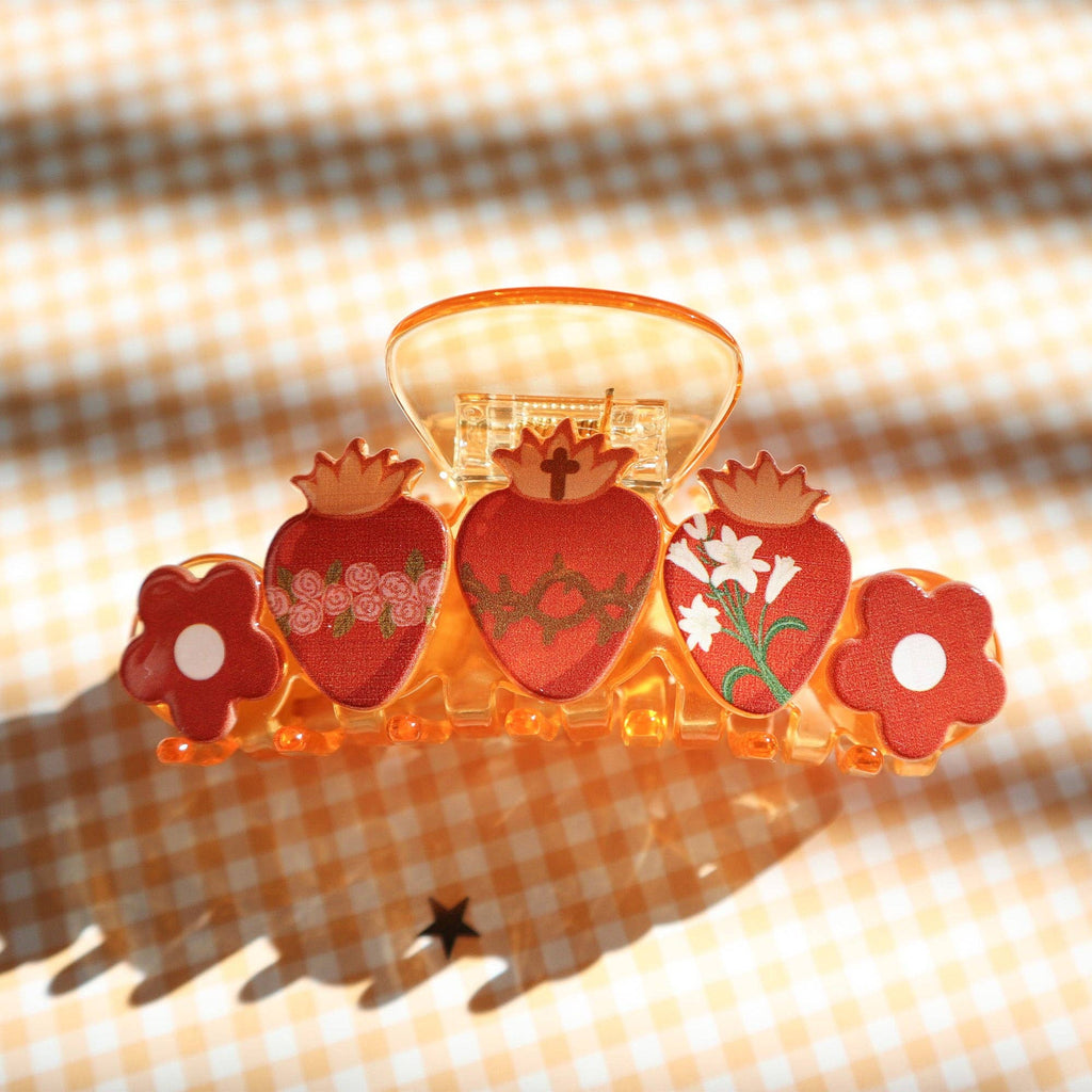 Holy Hearts Hair Clip