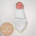 Cotton Velcro Newborn Swaddle Sack Child of God