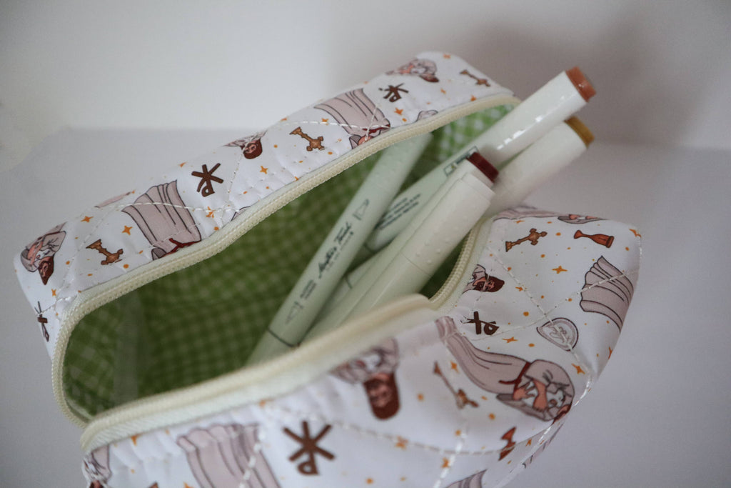 Jesus The Good Shepherd Quilted Pouch