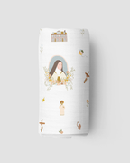 St. Therese of Lisieux Muslin Swaddle