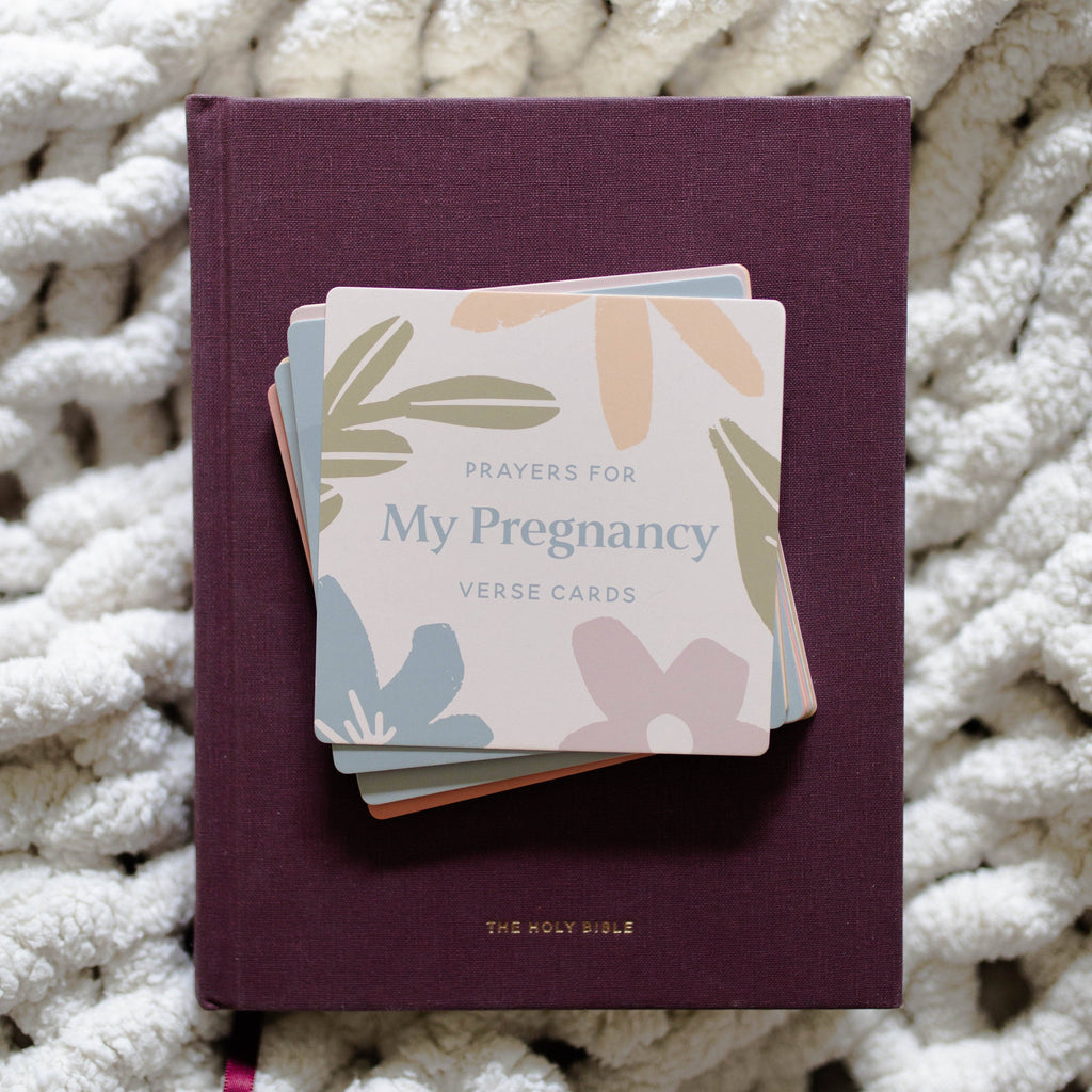 Prayers for My Pregnancy Verse Card Set