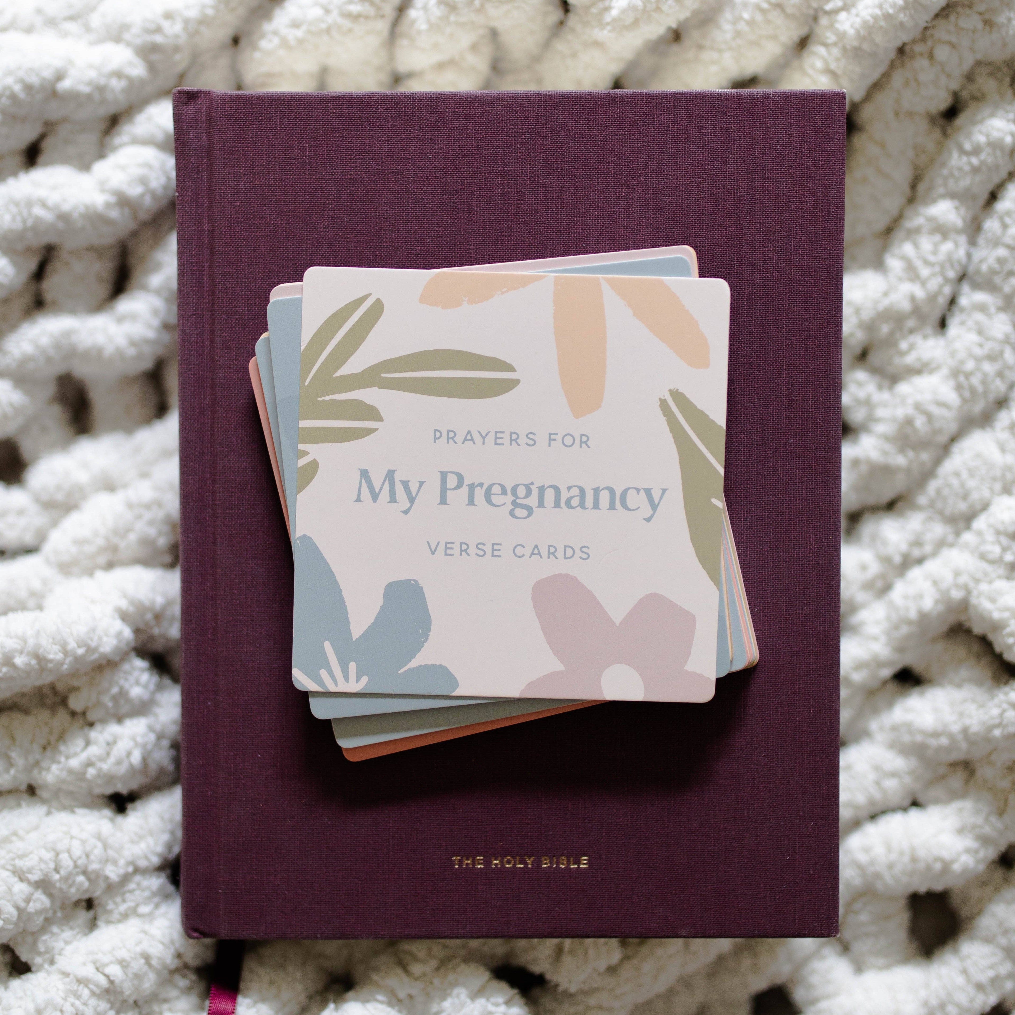 Prayers for My Pregnancy Verse Card Set