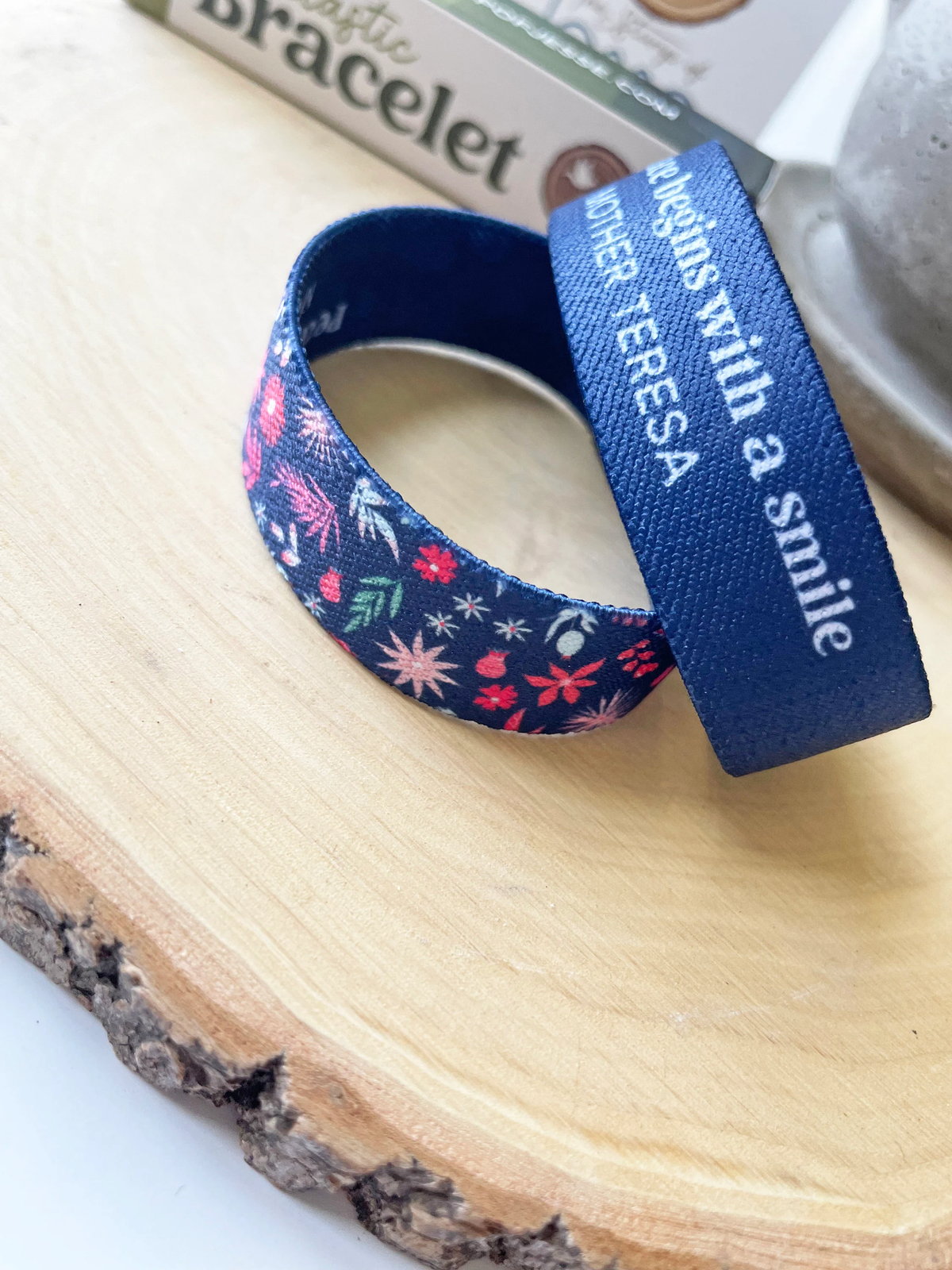 Mother Teresa Elastic Bracelet, Catholic Gift