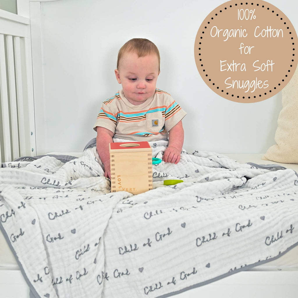 Child of God Muslin Blanket