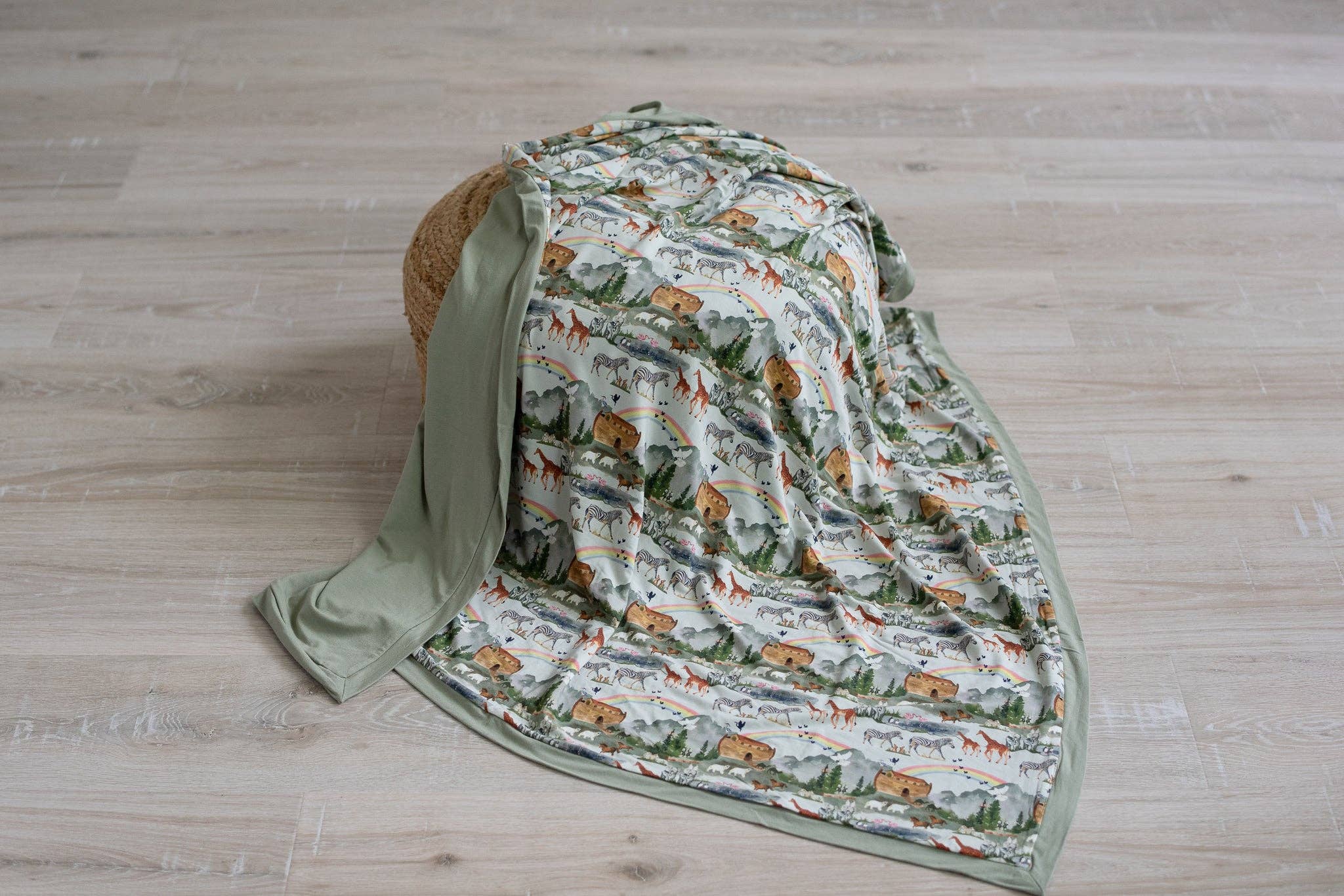 Noah's Ark Toddler Blanket