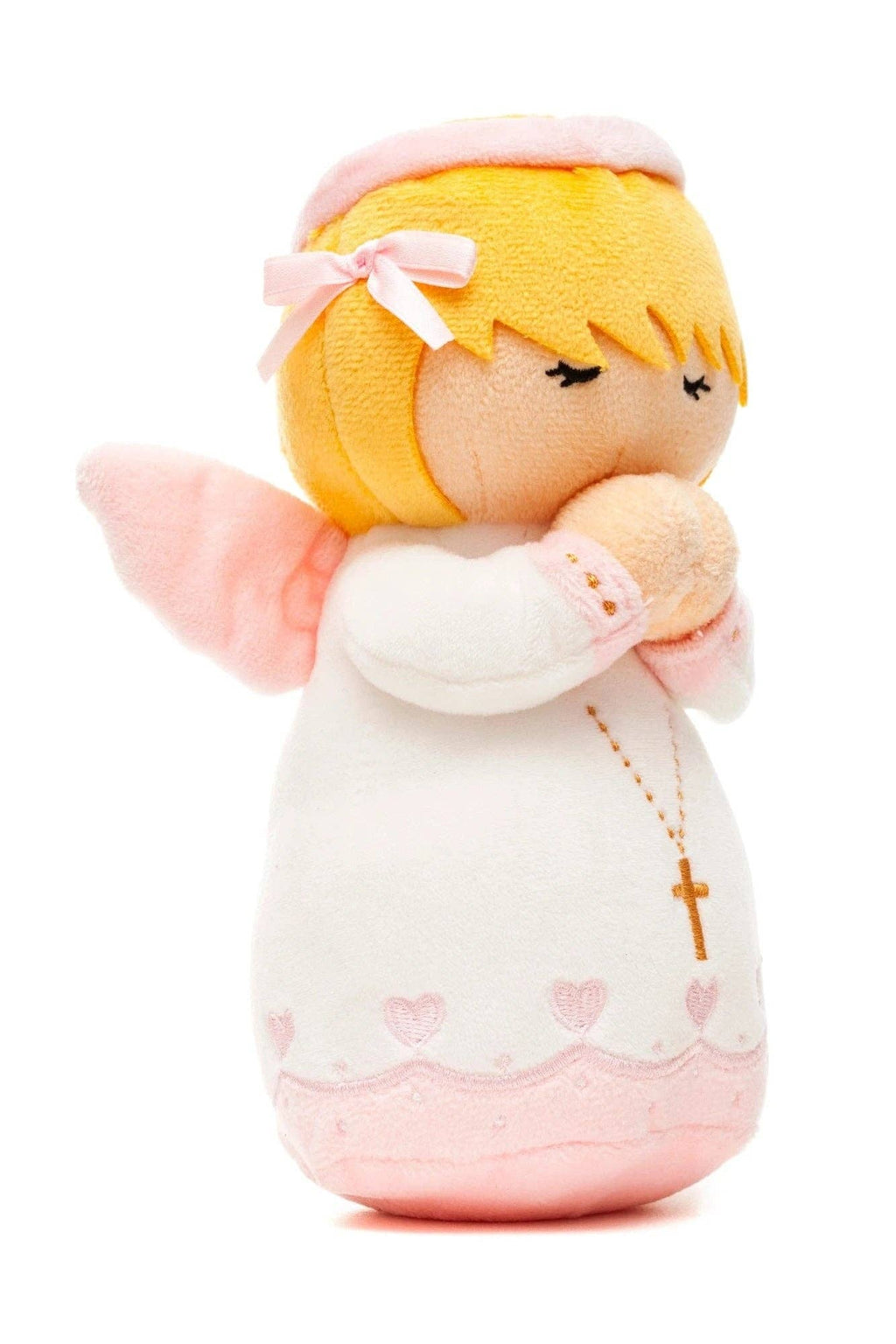Guardian Angel Girl Catholic Plush Doll — Divine Protection