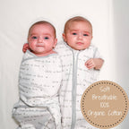 Cotton Velcro Newborn Swaddle Sack Child of God