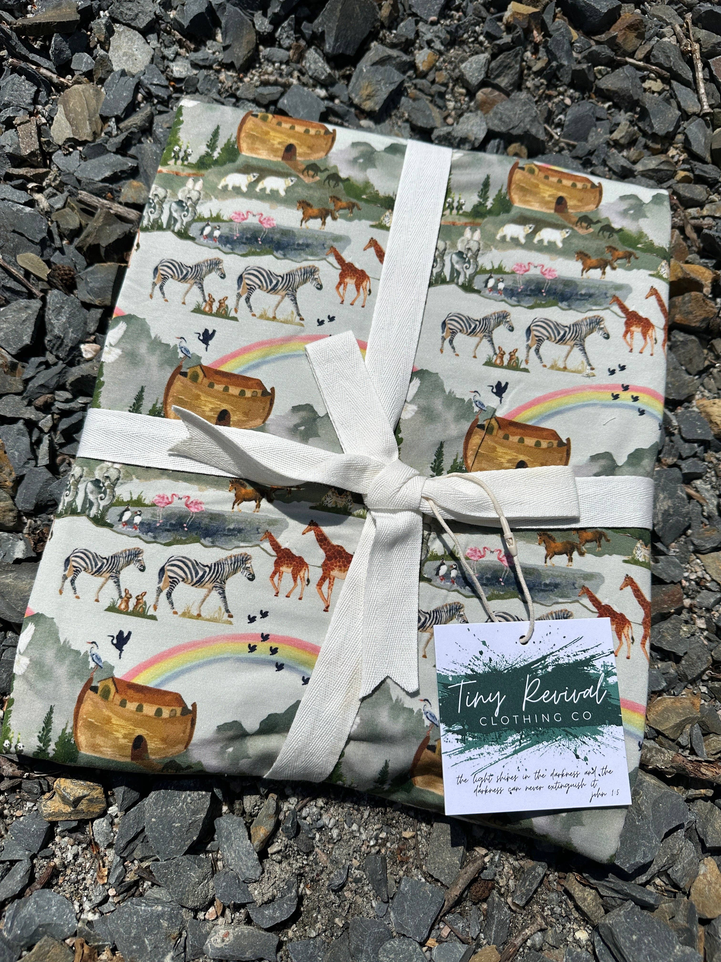 Noah's Ark Toddler Blanket