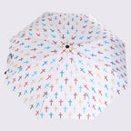 Umbrella Compact Colorful Crosses