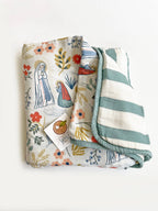 Our Lady of Lourdes & St. Bernadette Blanket