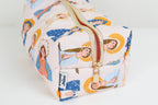 Blessed Mother Quilted Makeup Bag