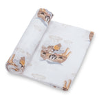 Noah's Ark Muslin Swaddle