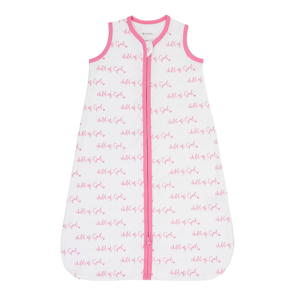 Organic Cotton Sleep Sack 0.5 TOG Pink Child of God