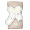 Swaddle Blanket + Cross Rattle - Answered Prayer