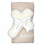 Swaddle Blanket + Cross Rattle - Answered Prayer
