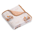 Noah's Ark Muslin Blanket