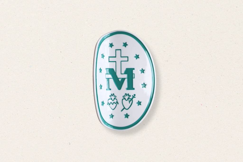 Miraculous Medal Hair Clip
