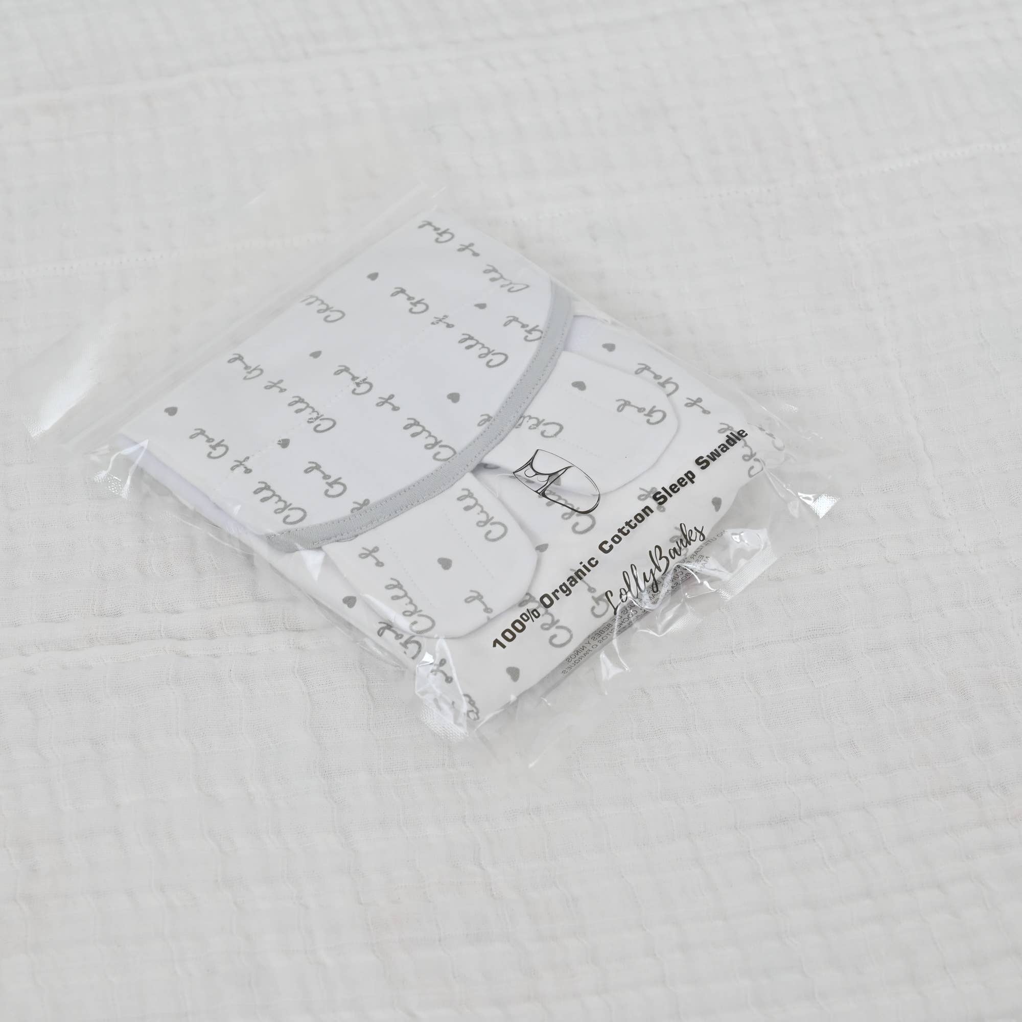 Cotton Velcro Newborn Swaddle Sack Child of God