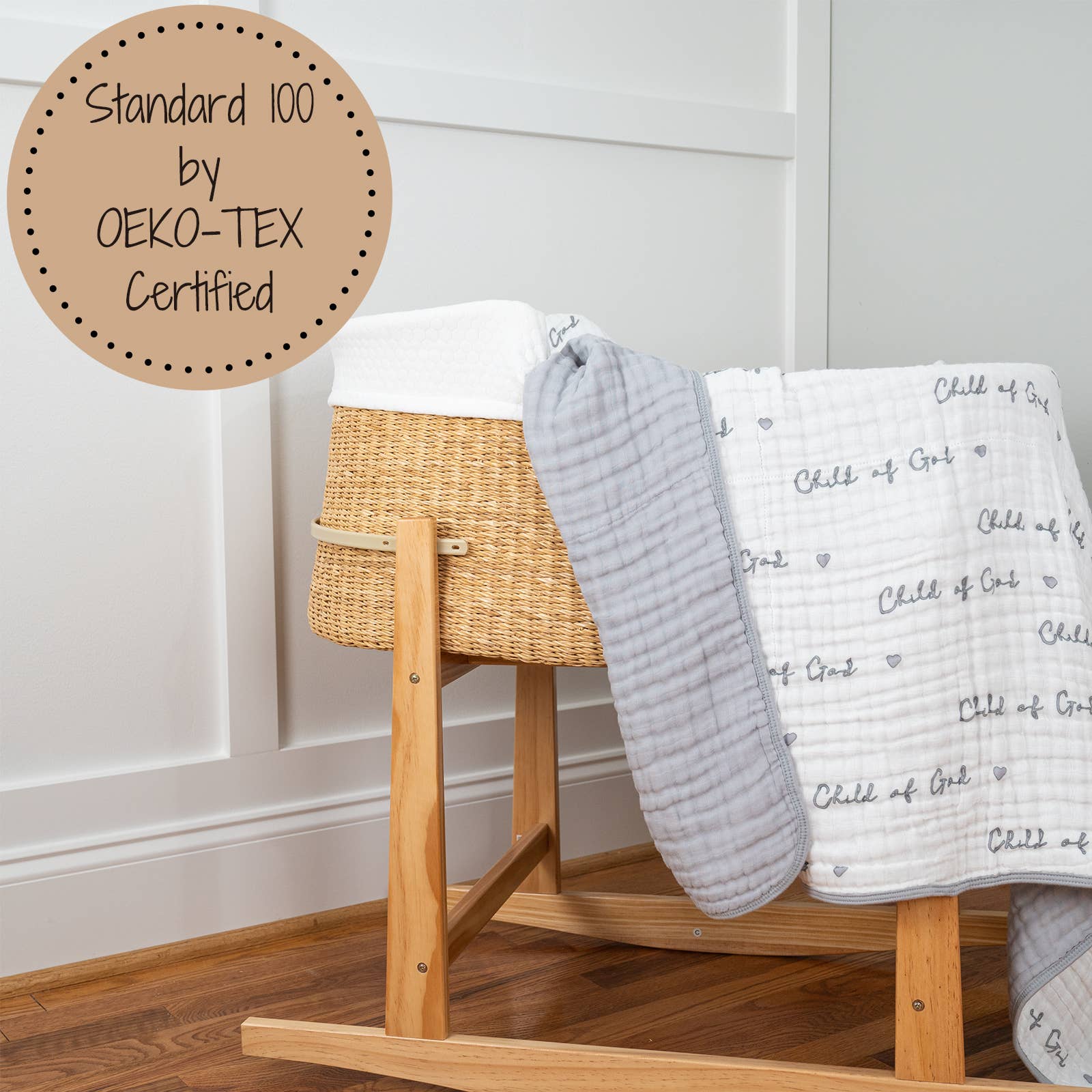 Child of God Muslin Blanket