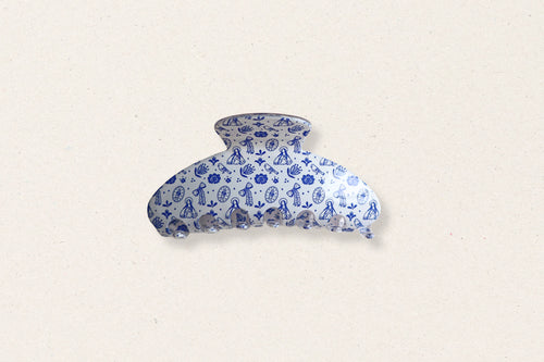 Blue Marian Hair Clip