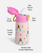 Mary Water Bottle – 13.5oz Stainless Steel