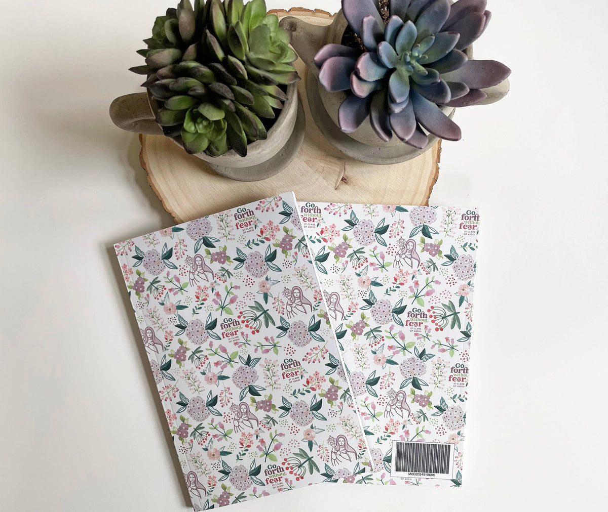 St. Clare of Assisi Ruled Notebook