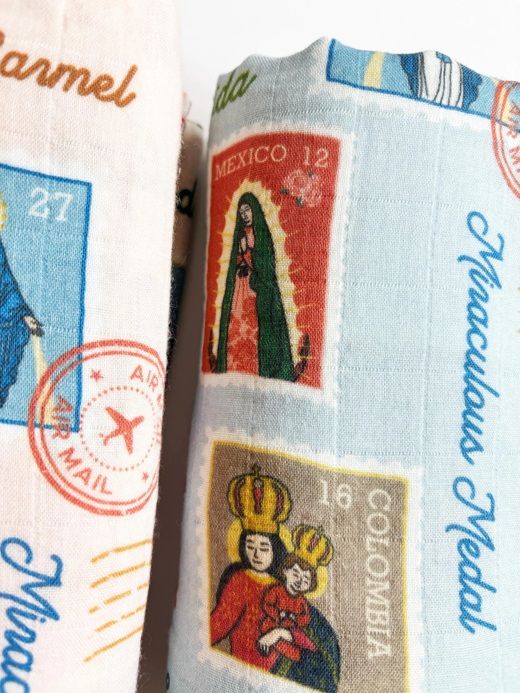 Ave Maria Post Muslin Catholic Swaddle 