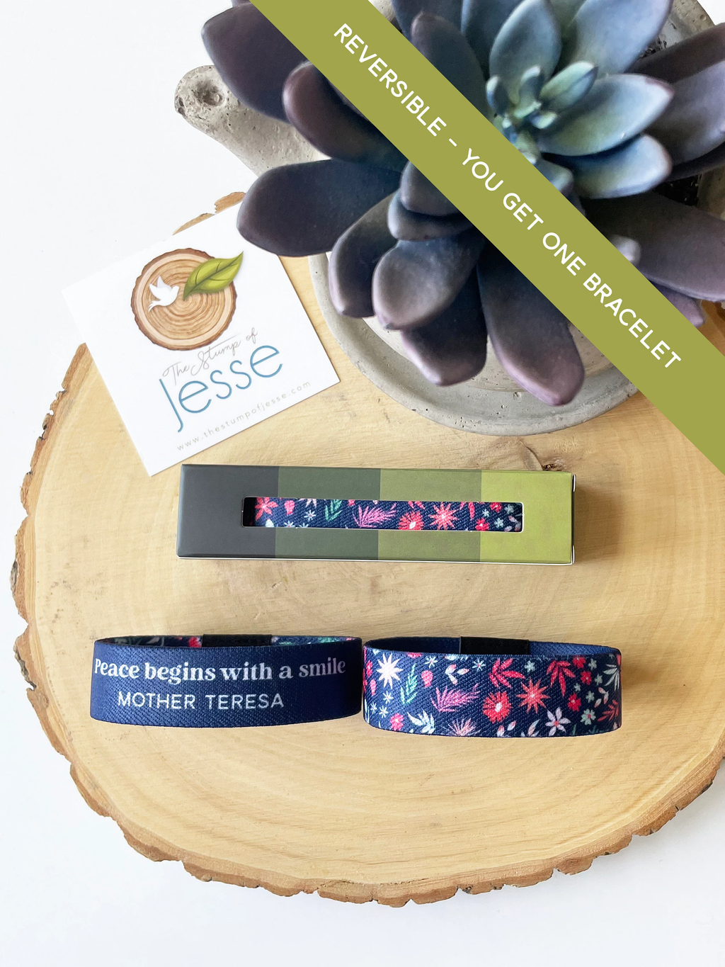 Mother Teresa Elastic Bracelet, Catholic Gift