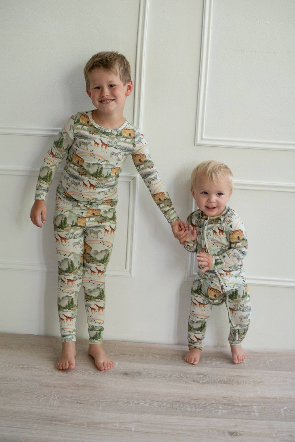 Noah's Ark Convertible Romper