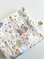 Our Lady of Fatima Velveteen Blanket
