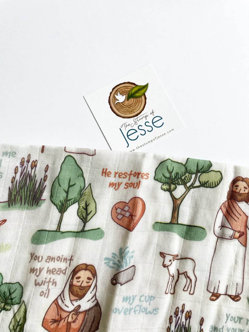 The Good Shepherd Muslin Swaddle