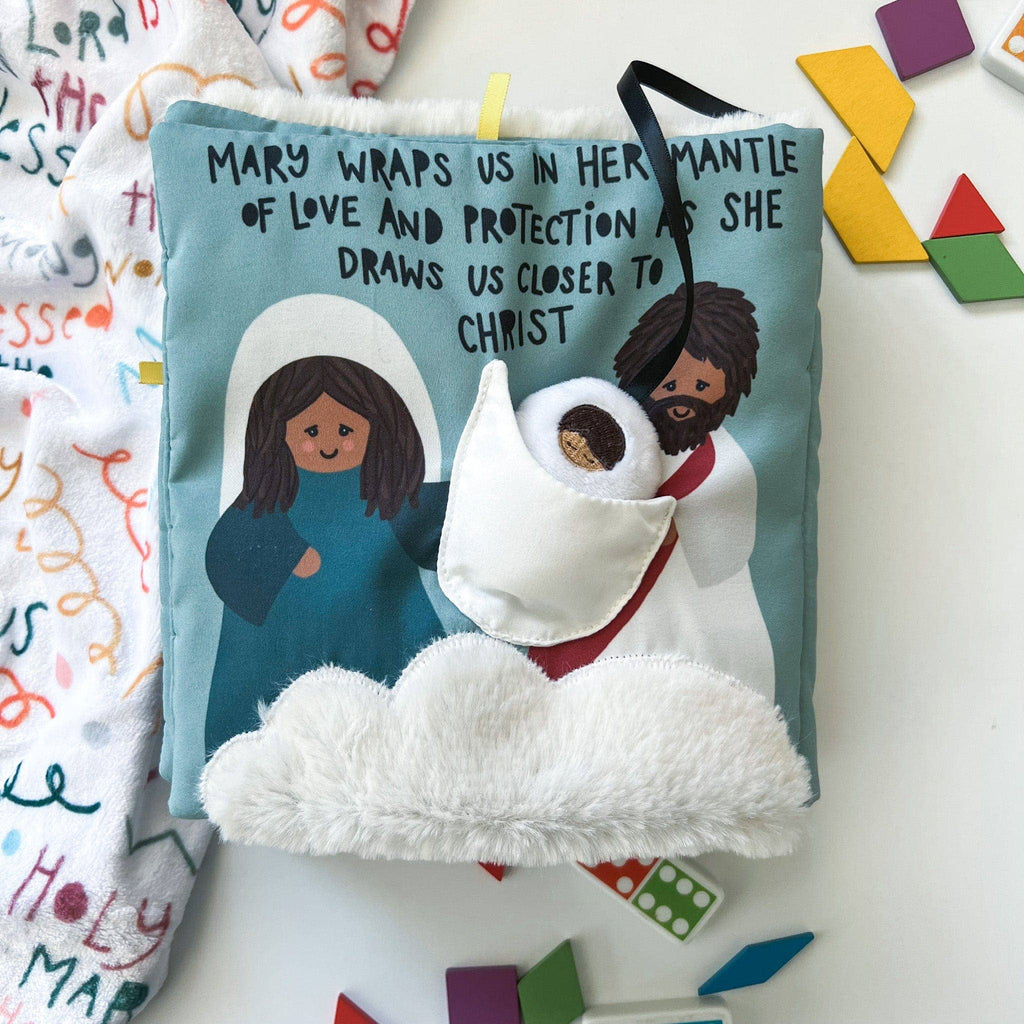 Wrapped in Mary's Mantle Mass Quiet Book