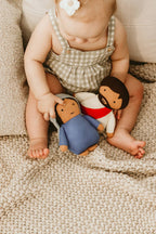 Mary & Jesus Plush Rattle