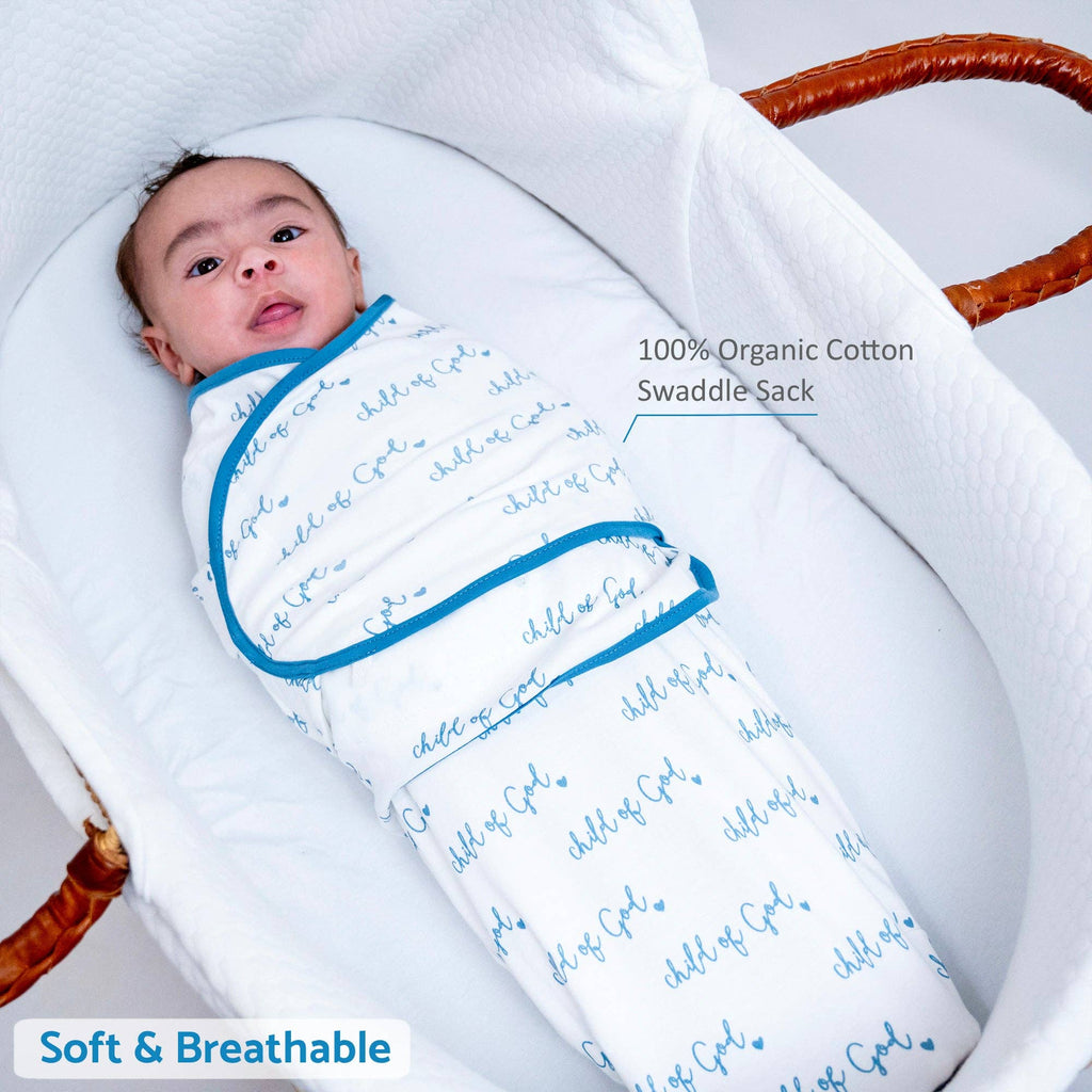 Velcro Newborn Swaddle - Child of God