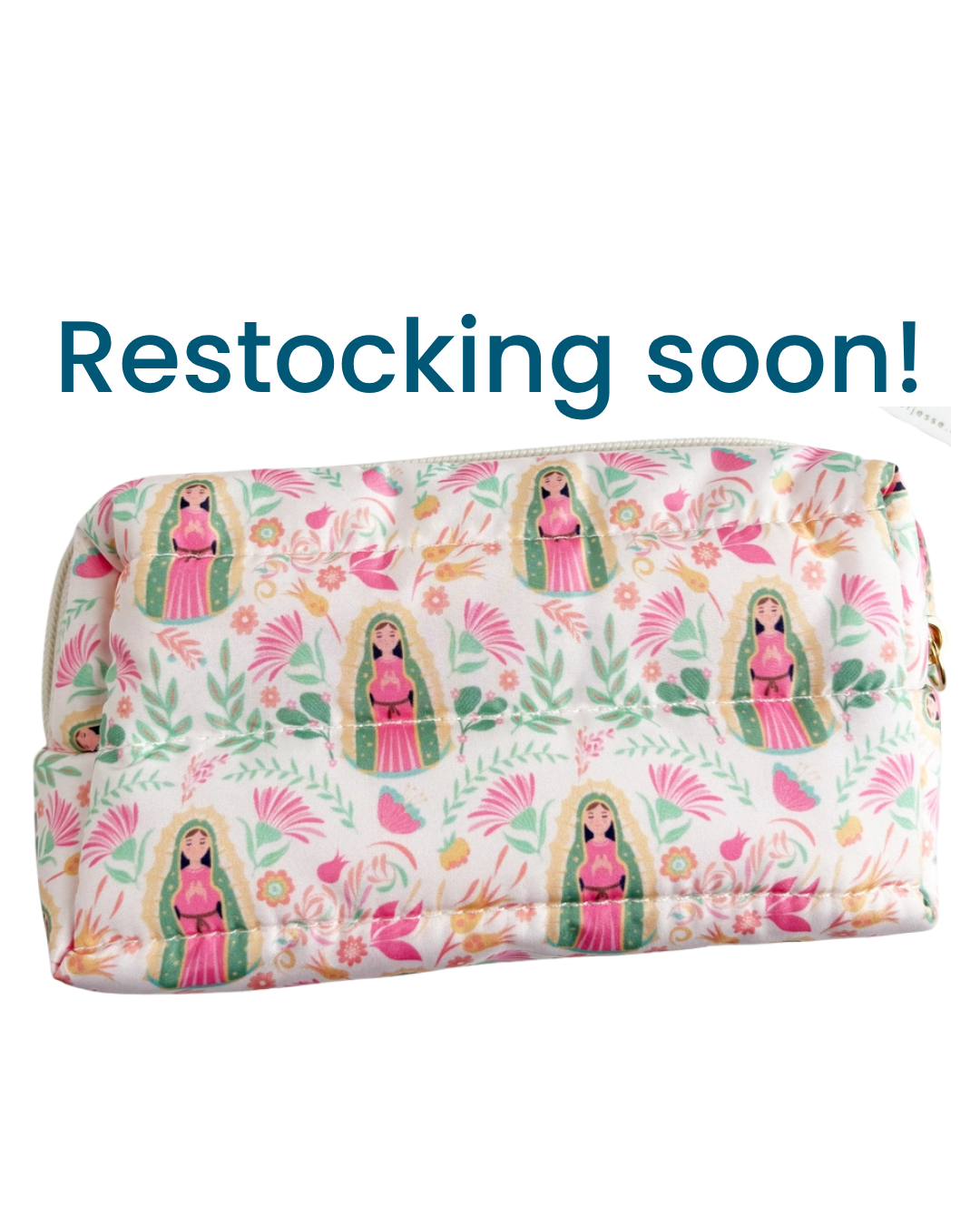 Our Lady of Guadalupe Puffer Pouch