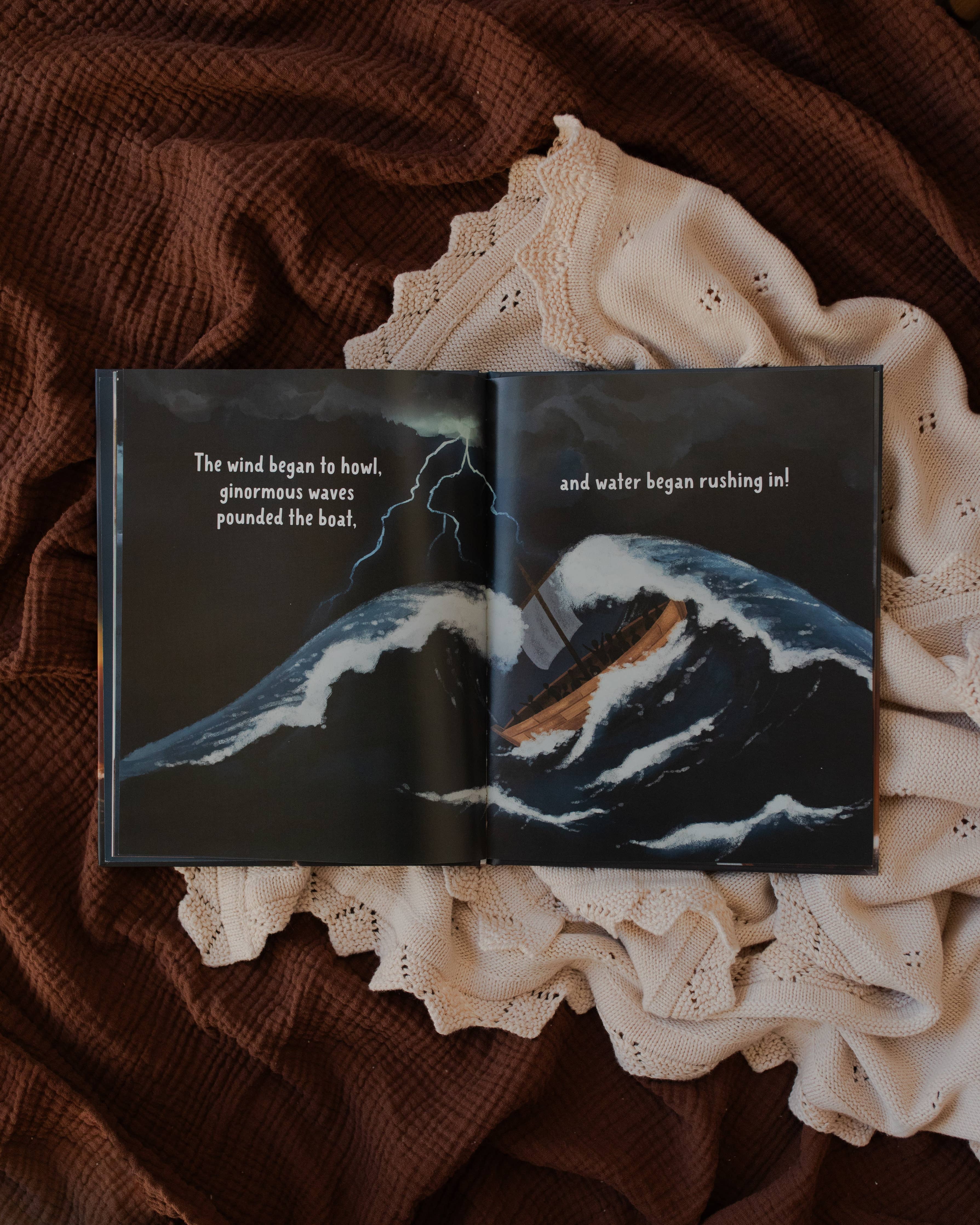 Jesus Calms the Storm Children's Book