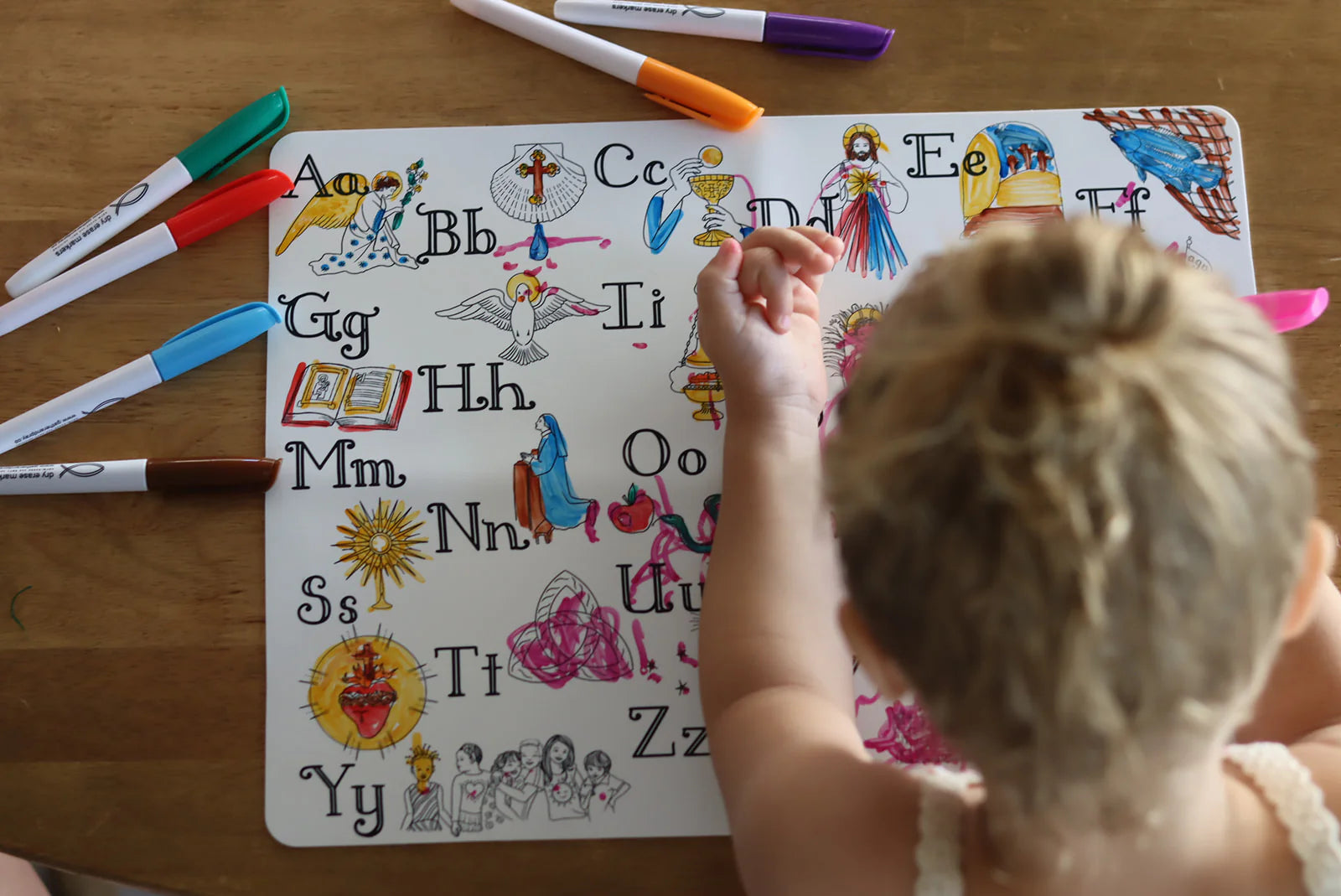 Reusable Coloring Placemat