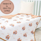 Noah's Ark Muslin Blanket
