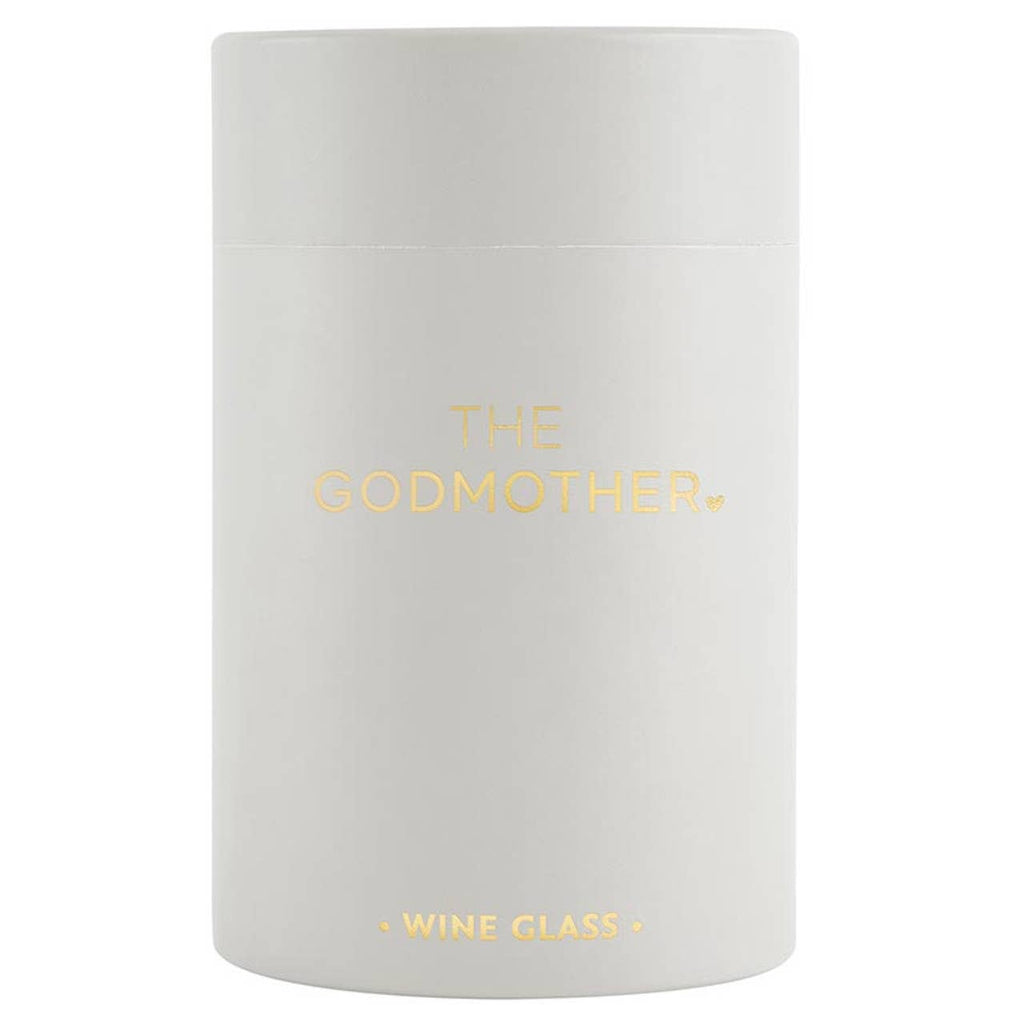 The Godmother Wine Glass