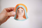 Blessed Mother Hair Clip