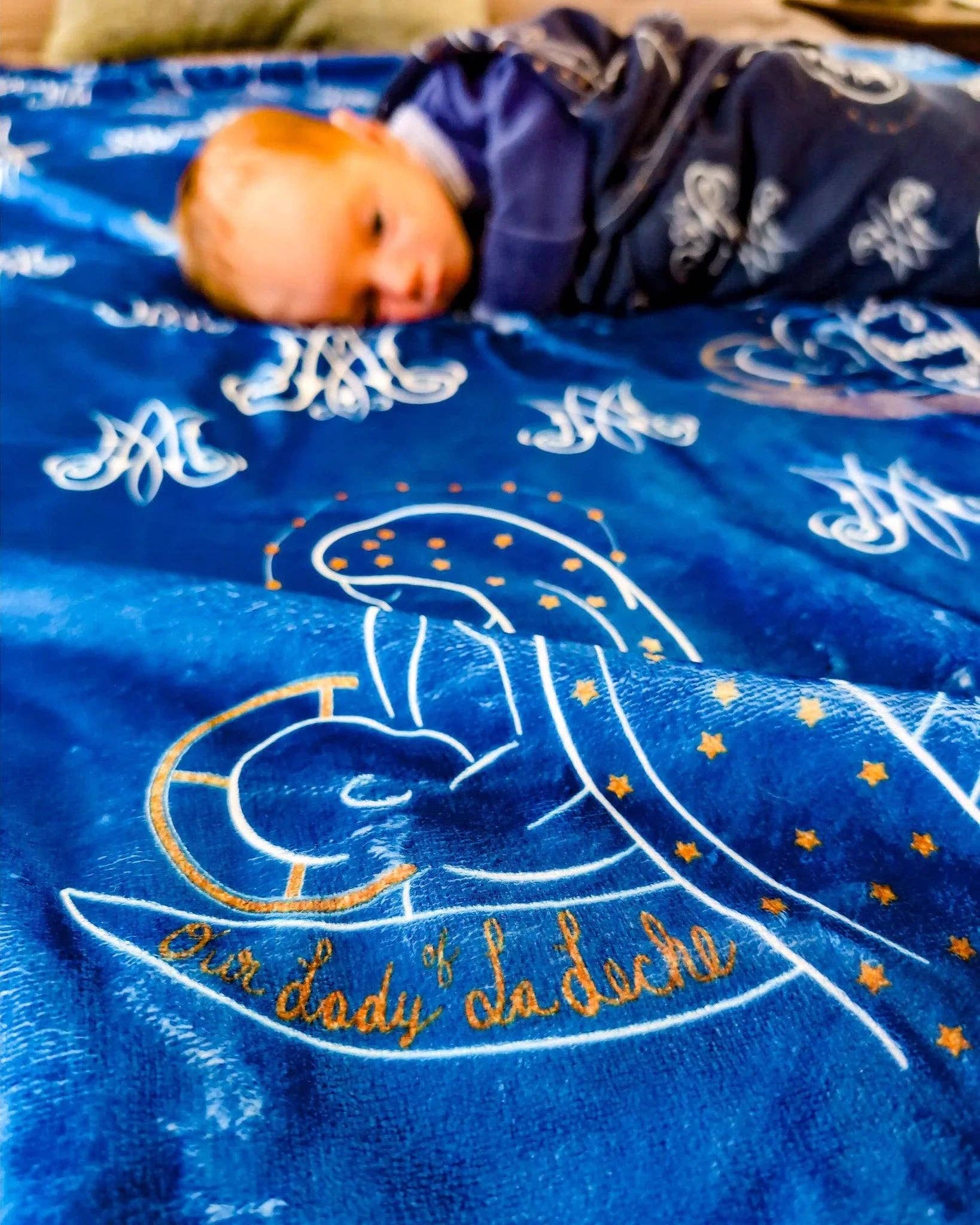 Our Lady of La Leche Swaddle and Scarf