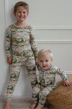 Noah's Ark Long Sleeve Pajamas