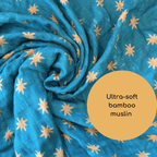 Our Lady of Guadalupe Double Sided Muslin Blanket