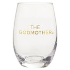 The Godmother Wine Glass
