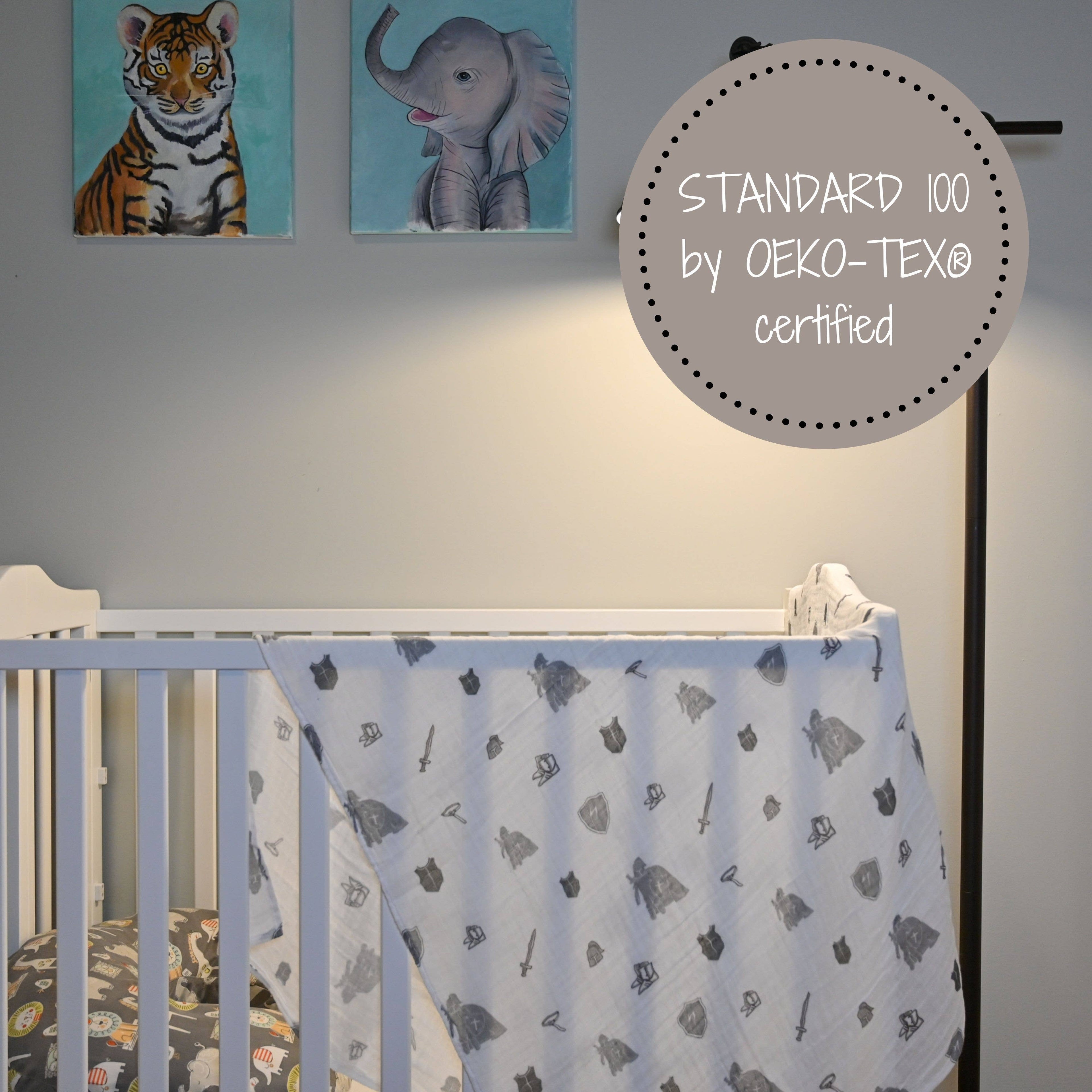 Armor of God Muslin Swaddle