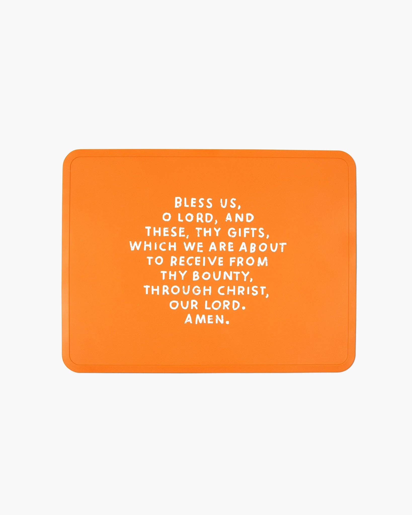 Meal Blessing Silicone Placemat